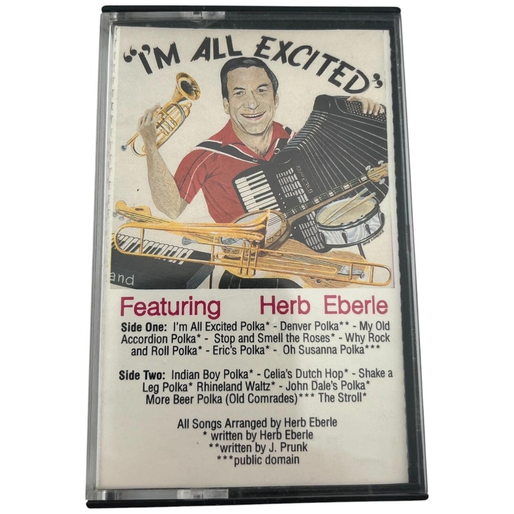 Im All Excited Herb Eberle Cassette Jeffrey Records